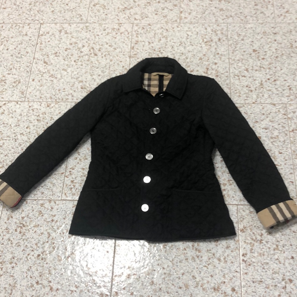 Burberry quilted coat